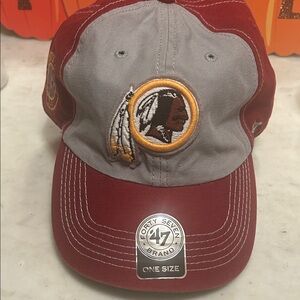 47 Brand Red and Gray Men's Hat